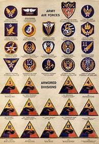 Image result for World War 2 Army Patches