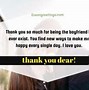 Image result for Thank You Message for Boyfriend
