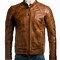 Image result for Vintage Distressed Leather Jacket