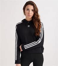 Image result for Adidas Cropped Full Zip Hoodie Women