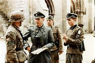 Image result for SS Officers Posing in Color