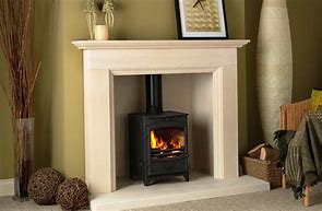 Image result for Wood Burner Fireplace