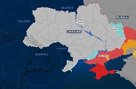 Image result for Ukraine Split Map
