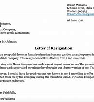 Image result for Sign a Resignation Letter