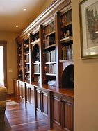 Image result for wooden office cabinets