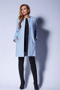 Image result for Light Blue Coat Women's