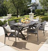 Image result for Outdoor Wicker Patio Dining Set