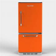 Image result for Orange Retro Refrigerator