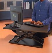 Image result for Office Standing Desk Ergonomics