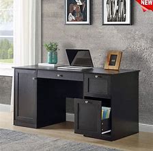 Image result for Black Wood Desk for Home