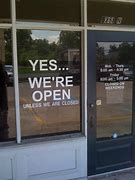 Image result for We Are Open Funny