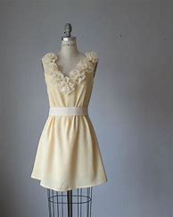 Image result for Pale Yellow Proper Peony Dress