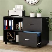 Image result for Lateral File Cabinet with Storage