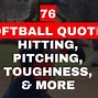 Image result for Softball Pitching Quotes