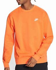 Image result for Orange Nike Sweatshirt