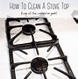 Image result for Clean Stove Top