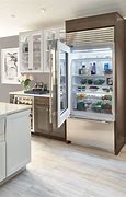 Image result for Sub-Zero Refrigerator Glass Door Freezer