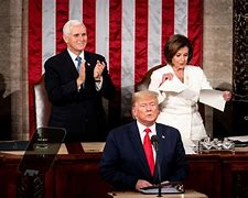 Image result for State of the Union Picture Blocking Out Nancy Pelosi