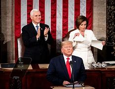Image result for Photo of President Trump and Nancy Pelosi