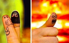 Image result for Funny Finger Art