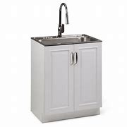 Image result for Home Depot Laundry Cabinets with Deep Sink