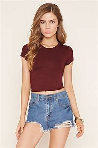Image result for Crop Top Sweater with Shorts