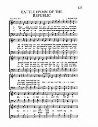 Image result for Last Verse Battle Hymn of the Republic