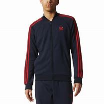 Image result for Adidas Superstar Track Jacket Red