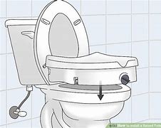 Image result for how to install a raised toilet seat