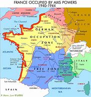 Image result for World War 2 Map Vichy France
