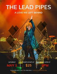 Image result for Rock Tour Posters