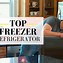 Image result for High-End Top Freezer Refrigerator