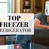Image result for BrandsMart White Top Freezer GE Refrigerator