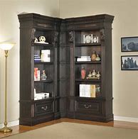 Image result for L shaped Bookcase