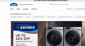 Image result for Lowe's Canada Website