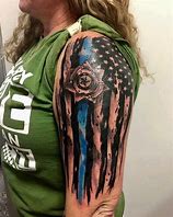 Image result for Law Enforcement Cross Tattoos