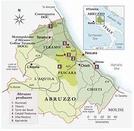 Image result for Italy Abruzzo Map Province