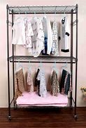 Image result for Chrome Wall Clothes Rack