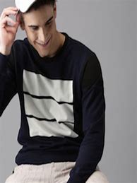 Image result for Black and White Sweatshirt for Men