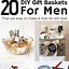 Image result for Valentine Baskets for Men