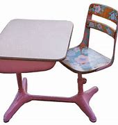 Image result for Pink School Desk