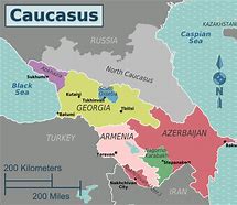 Image result for Where Is Caucasus Located On Russian Map