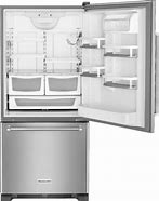Image result for kitchenaid bottom freezer refrigerator