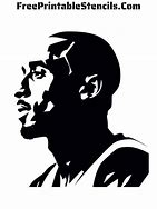 Image result for Kobe Bryant Stencil Art