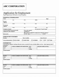 Image result for Blank Job Application Forms