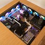 Image result for Wood and Glass Computer Desk