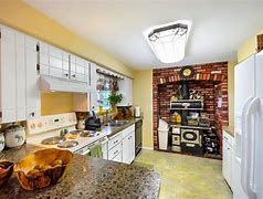 Image result for Retro Yellow Kitchen