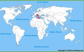 Image result for Italy On Global Map
