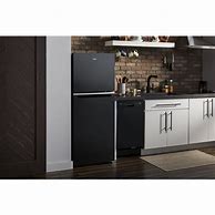 Image result for Whirlpool Black Top Freezer