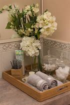 Image result for Bathroom Counter Decor